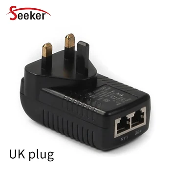 Novi Ethernet POE Injektor DC12V 1A 12 W Zidni Utikač POE Switch Adapter za napajanje EU/US/AU/UK priključak Opcionalno 2