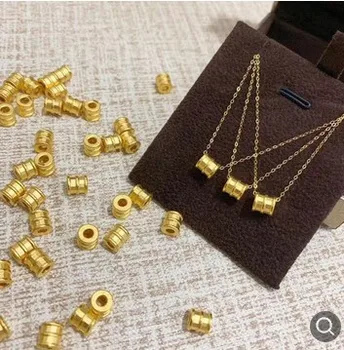 ogrlice od zlata 18k za žene, lanac od ovog zlata, ogrlica od zlata 999 uzorka, svemirska bilo koji otvoreni položaj ogrlica, lanac 2