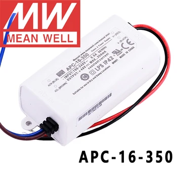 Originalni Mean Well APC-16-350 meanwell 350mA Istosmjerna struja 16,8 W s jednim izlazom Led Impulsno napajanje