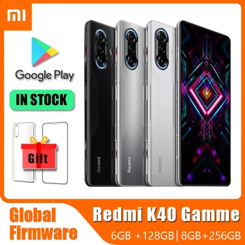 Originalni mobilni telefon Xiaomi Redmi K40 Igra Smartphone, Android 11 MIUI 12,5 Восьмиядерный Globalni ROM 67 W Brzo Punjenje