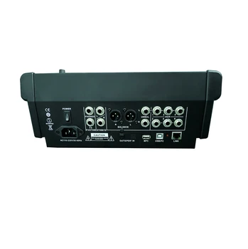 Paulkitson D12 Profesionalni Digitalni mikser 12 Kanalni Digitalni Mikser Audio Snimač Oprema za Dj Mixer Profesionalni Audio Pozornica Oprema 4