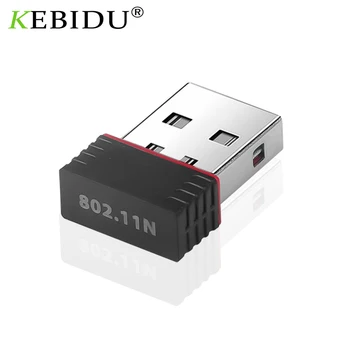 Prijenosni Mini Mrežna kartica USB2.0 WiFi Bežični Adapter Mrežna Kartica Lan 150 Mbit/s 802.11 ngb RTL8188FTV Adapter Za Desktop PC