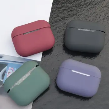 Silikonska Torbica-maska Za Apple Airpods Pro 3 Oznaka na Kožu Bluetooth-kompatibilni Navlake za slušalice Air Pods Pro Zaštitna Oprema
