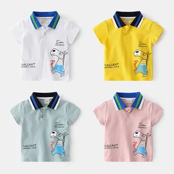 Slatka Ljetne majice Polo sa Slatka Konj Za Dječake, Od Pamuka tkanine, Dječje Majice, majice, Dječja Odjeća