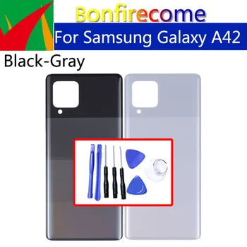 Stražnji Poklopac Pretinca za baterije Za Samsung Galaxy A42 5G A426 Zamjena Poklopca prtljažnika tela