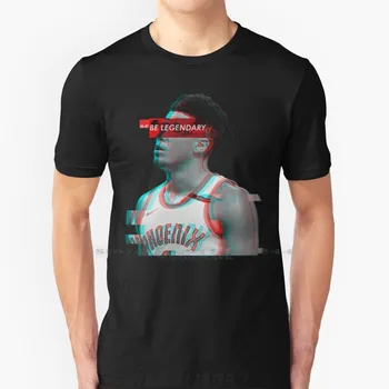 T-shirt Be Legendarni od 100% čistog pamuka s logotipom Phoenix City Box Ljubitelj Suns Devin Booker Arizona Be Legendarni The Bubble The Shot 0
