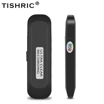TISHRIC 16 GB, 32 GB Profesionalni Usb Mini Diktafon Punjiva Digitalni Audio Mini Diktafon Gravador De Voz