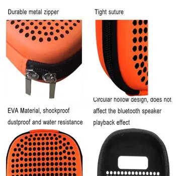 Torbica za Nošenje Bose Zvučnika SoundLink Micro Bluetooth Zvučnici Противоударная Torba za Pohranu EVA s Kopčom i Kuka za Putovanja na Otvorenom 3