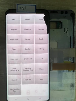 Točka i crta AMOLED LCD Za SAMSUNG Galaxy Prikaz S8 + Plus G955U G955F Zaslon Osjetljiv na dodir Tableta