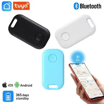 Tuya GPS Tracker Bluetooth 4,0 Kućni Ljubimci Pas Smart Anti-lost Alarm Tag Dječje Torba Novčanik Pronalaženje Ključeva Lokator Mini GPS Uređaj za Praćenje