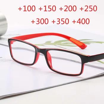 Ultra meke Ultra Naočale za čitanje u plastičnom ivicom TR90 za umirovljenike slr naočale na recept +1.0 1.5 2.0 2.5 3.0 3.5 4.0 0