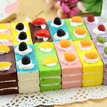 Umjetna Voćne Torte, Desert Lažni Nakit Za Jelo Fotografija Imitacija Hrane Model Torte Čaj Ukras Kuće Kuhinjski Prikaz