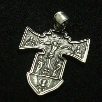 Uniseks Od Nehrđajućeg Čelika 316L Najnoviji Isus Krist Križ Arhanđeo Privjesak