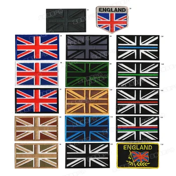 Velika britanija velika Britanija Nacionalna Zastava Vez Нашивка Ikone Amblem Vojna Uniforma Vojske 8*5 cm Pribor Kuka i Petlja Taktički