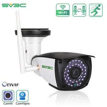 WiFi Bežična Kamera sigurnosti na otvorenom, SV3C 1080P 5MP Vodootporna Kamera za video nadzor, Intelektualno Osnovna Sigurnost IP CCTV, CamHi, Onvif