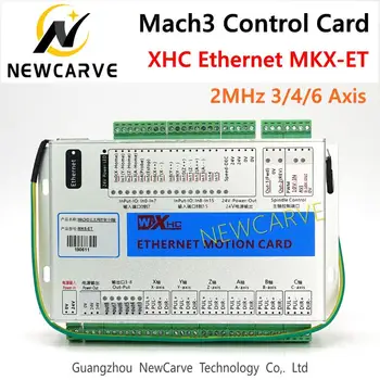XHC Mach3 Kontroler CNC MKX-ET Ethernet Breakout Board 3 4 6 Centralna Karta za Upravljanje Prometom Podrška Za Гравера CNC NEWCARVE 0