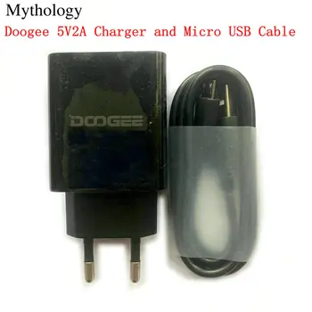 Za Originalni Doogee N20 Pro Micro USB Kabel X95 N20 S40 Pro S55 S55 Lite 5V2A 10 W EU Nožica putni Punjač Priključak za Mobilni Telefon