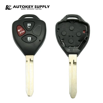 Za Toyotu 3 Tipke Daljinskog ključa Ljuske AutokeySupply AKTYS206